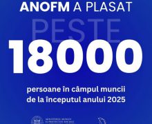 Peste 18 000 de persoane plasate în câmpul muncii de la începutul anului