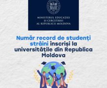 Număr record de studenți străini înscriși la universitățile din Republica Moldova