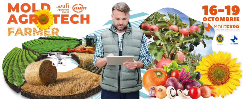 Peste 200 de companii din țară și peste hotare vor participa la Expozițiile „MOLDAGROTECH” și „FARMER 2025”