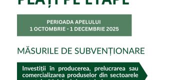 De astăzi, agricultorii pot beneficia de opțiuni suplimentare pentru sprijin financiar