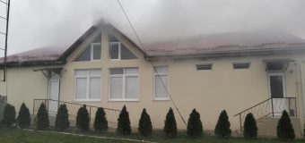 Incendiu la azilul de bătrâni din satul Căprești, raionul Florești