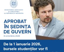 De la 1 ianuarie 2026, bursele studenților vor fi corelate cu reușita academică