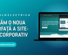 Î.S. Moldelectrica are o nouă versiune a site-ului web