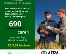 Agricultorii din Nisporeni și Orhei afectați de înghețuri au depus cele mai multe cereri de solicitare a sprijinului financiar
