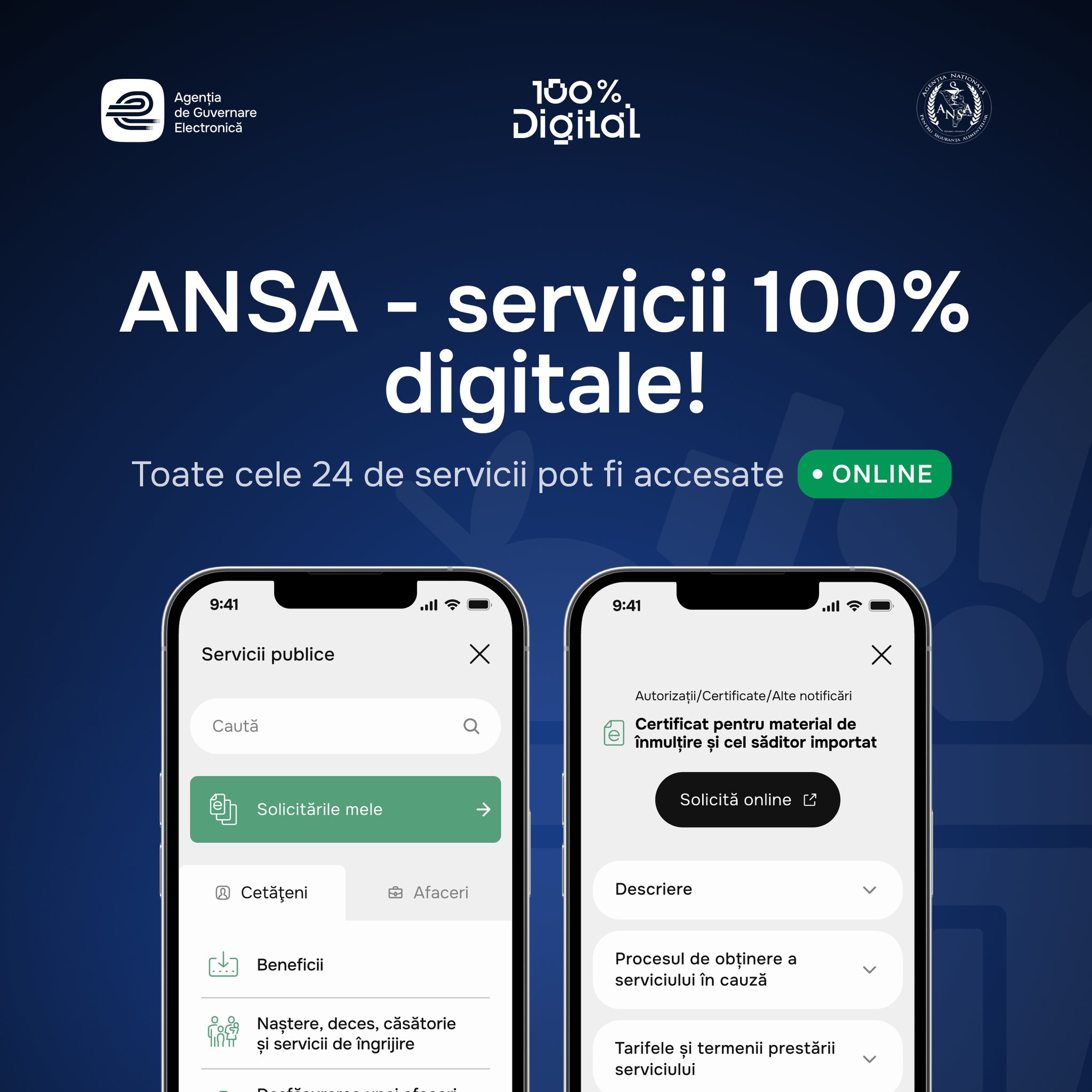 ANSA devine 100% digitală