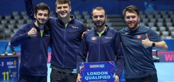 Tenis de masă: Echipa națională s-a calificat în faza play-off a Campionatului European