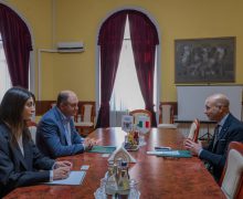Ion Ceban s-a întâlnit cu Ambasadorul Italiei
