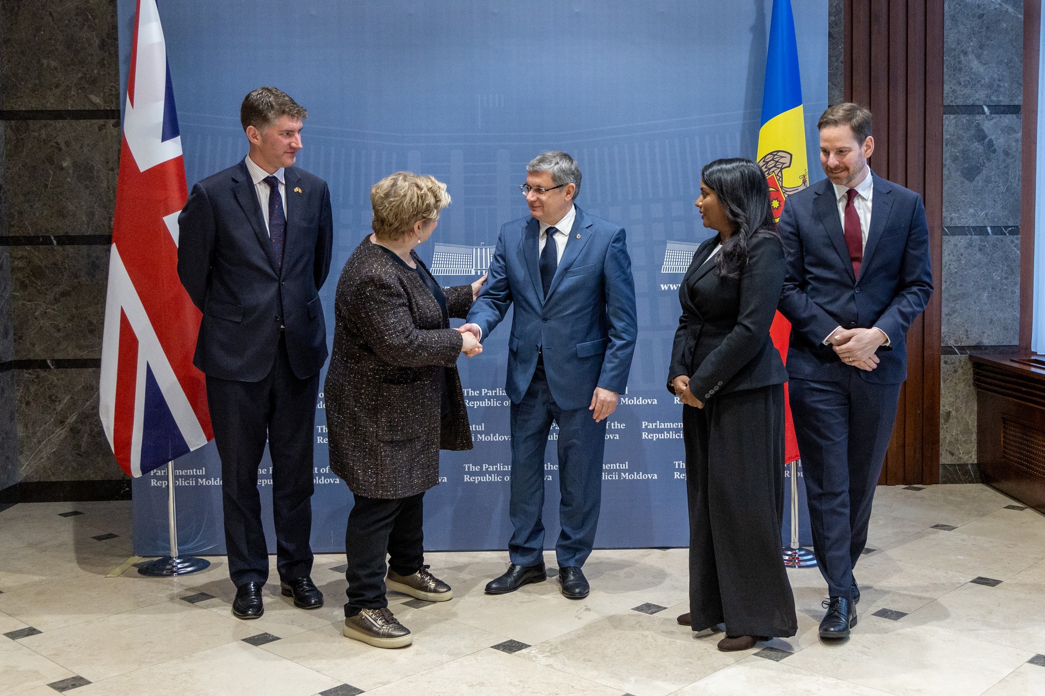 Prima întrevedere a Președintelui noului Parlament