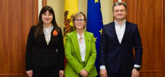 Dorin Recean a avut o întrevedere cu Comisara europeană pentru Servicii Financiare