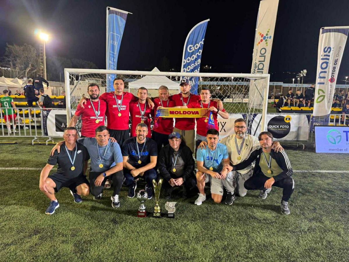 Arsenal-Geotermal Chișinău, campioană a Socca Champions League Masters 2025!