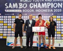 Stanislav Iuhnevici aduce Moldovei medalia de bronz la Campionatul Mondial de sambo din Indonezia