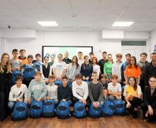 Fotbal în școli. Elevii din Ungheni au primit echipament sportiv nou