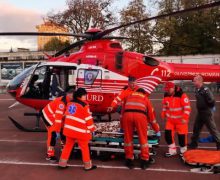 Intervenție SMURD: Un bărbat a fost transportat de la Iași la Chișinău