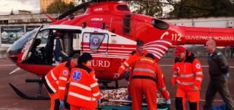 Intervenție SMURD: Un bărbat a fost transportat de la Iași la Chișinău