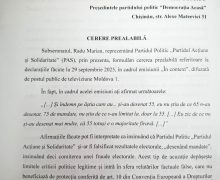 Solicitare către Vasile Costiuc: Are 15 zile să facă asta