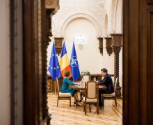 Maia Sandu a avut o discuție cu Președintele României