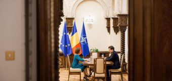 Maia Sandu a avut o discuție cu Președintele României