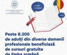 Peste 8.200 de adulți din diverse domenii profesionale beneficiază de cursuri gratuite de limba română