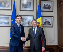 Igor Grosu a avut o întrevedere cu vicepreședintele Parlamentului European, Victor Negrescu