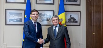 Igor Grosu a avut o întrevedere cu vicepreședintele Parlamentului European, Victor Negrescu