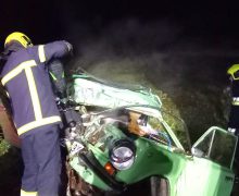 Descarcerare în urma unui accident de circulație în raionul Ungheni