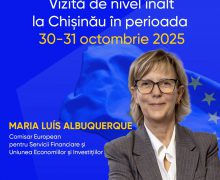 Comisara Europeană pentru Servicii Financiare și Uniunea Economiilor și Investițiilor vine la Chișinău