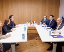 Maia Sandu a avut o întrevedere cu Prim-ministrul Armeniei, Nikol Pașinian