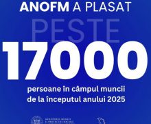 ANOFM a ajutat peste 17 000 de persoane să-și găsească un loc de muncă de la începutul anului