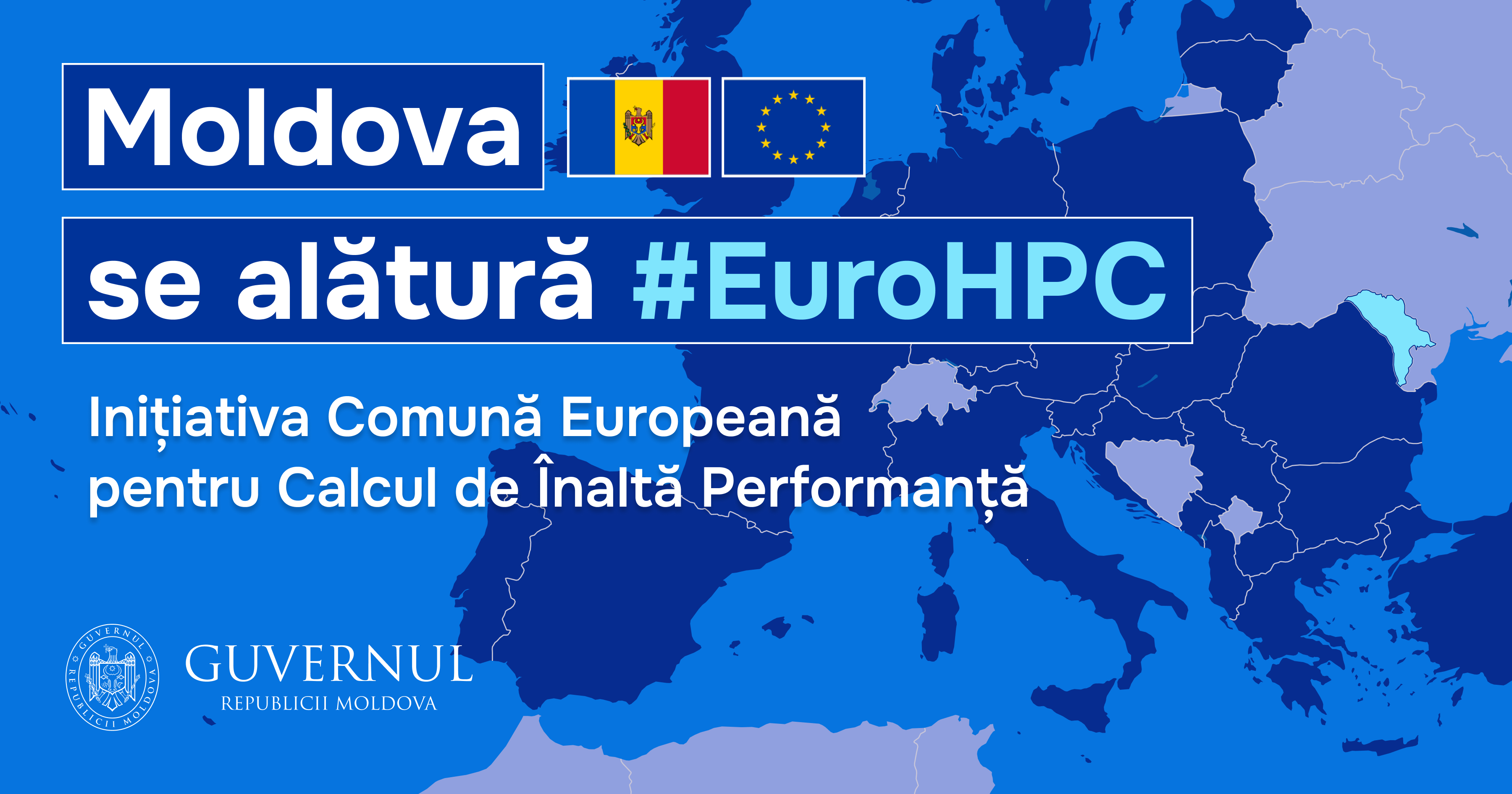 Moldova se alătură Inițiativei Comune EuroHPC, o nouă etapă în integrarea digitală și științifică europeană