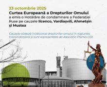 CtEDO confirmă abuzuri grave ale drepturilor omului în regiunea transnistreană, în patru cauze câștigate de reclamanți asistați de Promo-LEX
