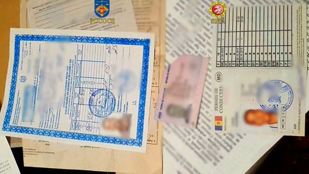 Polițist și medic din Hâncești – bănuiți de falsificarea adeverinței medicale pentru permis auto