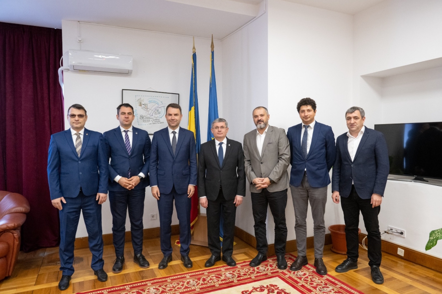 Igor Grosu, la întrevedere cu lideri ai USR România