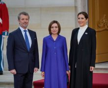 Maia Sandu, a fost întâmpinată, la Copenhaga, de Regele Frederik al X-lea și Regina Mary