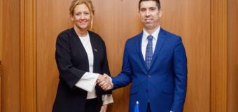 Mihai Popșoi a discutat cu noua Ambasadoare a Suediei