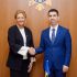 Mihai Popșoi a discutat cu noua Ambasadoare a Suediei