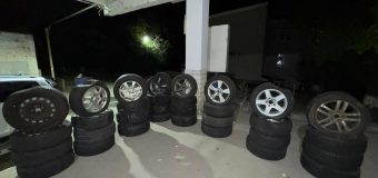 Tentativă de transport ilicit de produse alimentare, tehnică de uz casnic, jante și cauciucuri
