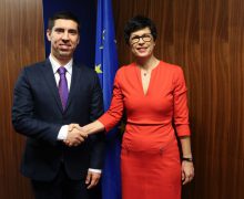 Mihai Popșoi a avut o întrevedere cu Comisarul European pentru Extindere, Marta Kos