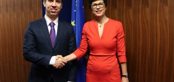 Mihai Popșoi a avut o întrevedere cu Comisarul European pentru Extindere, Marta Kos