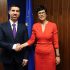 Mihai Popșoi a avut o întrevedere cu Comisarul European pentru Extindere, Marta Kos