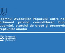 Avocaţii Poporului au lansat un apel pentru asigurarea unei guvernări  de calitate, construită pe transparenţă, previzibilitate