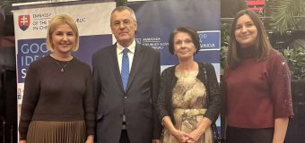 Irina Vlah – la recepția organizată de Ambasada Slovaciei: La mulți ani, Slovacia! Sunt convinsă că parteneriatul nostru va continua să se consolideze
