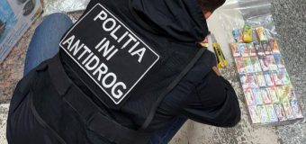 Captură de droguri de peste 2,5 mln. lei