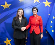 Cristina Gherasimov, la Bruxelles: Moldova este apreciată pentru rezultatele obținute și progresele bune înregistrate în mai multe domenii