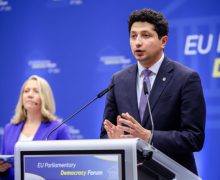 Radu Marian, la Forumul UE pentru Democrație: O mică democrație poate învinge dictatori vicioși