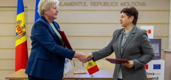 Secretariatul Parlamentului a încheiat un Acord de parteneriat cu Universitatea Pedagogică de Stat „Ion Creangă” din Chișinău