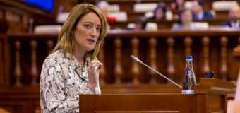 Președinta Parlamentului European va participa la ședința solemnă a Parlamentului Republicii Moldova