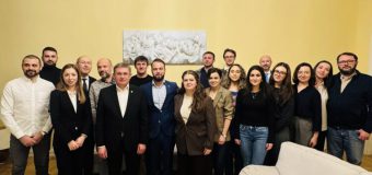 Igor Grosu s-a întâlnit cu moldovenii stabiliți la Stockholm