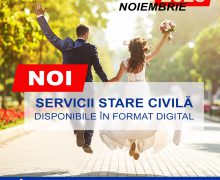 Servicii de stare civilă online – disponibile din noiembrie