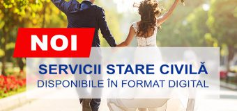 Servicii de stare civilă online – disponibile din noiembrie