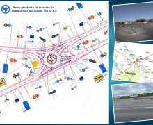 Un sens giratoriu urmează a fi amenjat în apropiere de Cricova, Ciorescu și Goianul Nou